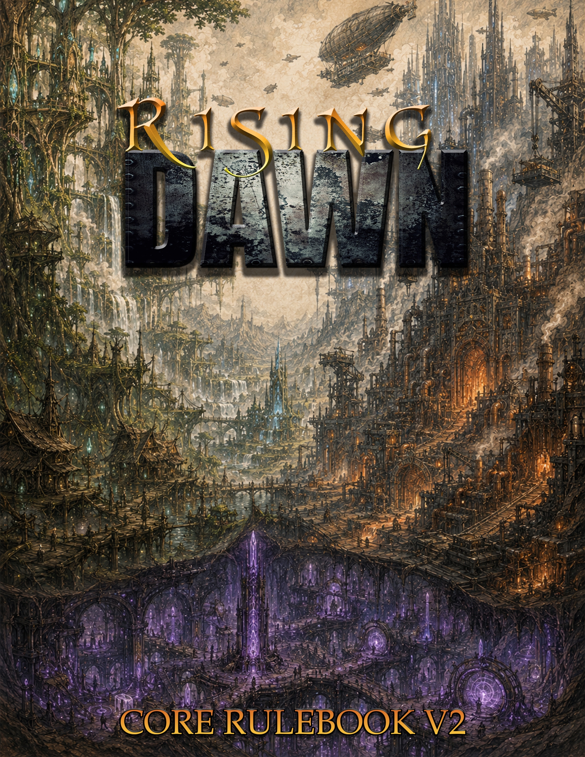 Rising Dawn Core Rulebook cover